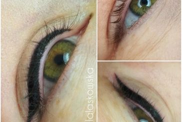 Eyeliner powieki górnej